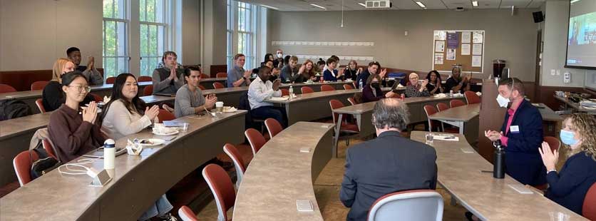 students and teachers in classroom