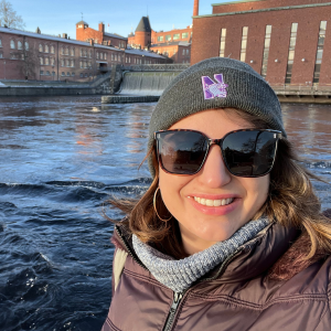 MA in Public Policy graduate Anna Lisa Castle ’20 supports Public Policy Global students and Åbo Akademi University.